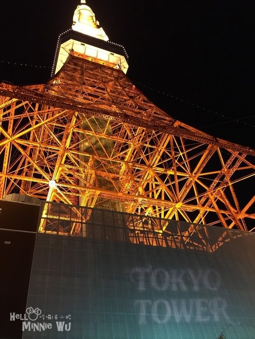 [日本東京跨年]東京鐵塔橘色夢幻聖誕燈飾+東京鐵塔展望台