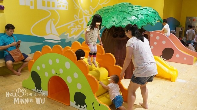 【台北南港親子餐廳】象園咖啡親子餐廳(南港店)，有小孩最愛的小象推車