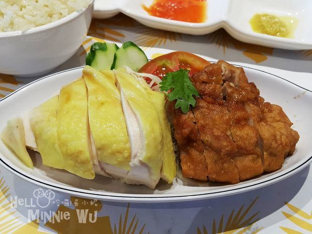 [林口三井outlet美食]張記海南雞飯,風靡日本的新加坡海南雞飯