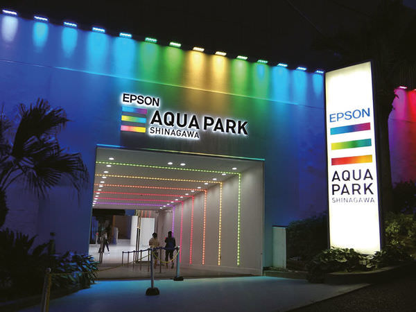 [東京品川親子景點]愛普生EPSON Aqua Park 品川水族館,充滿音效與七彩光影的水族館
